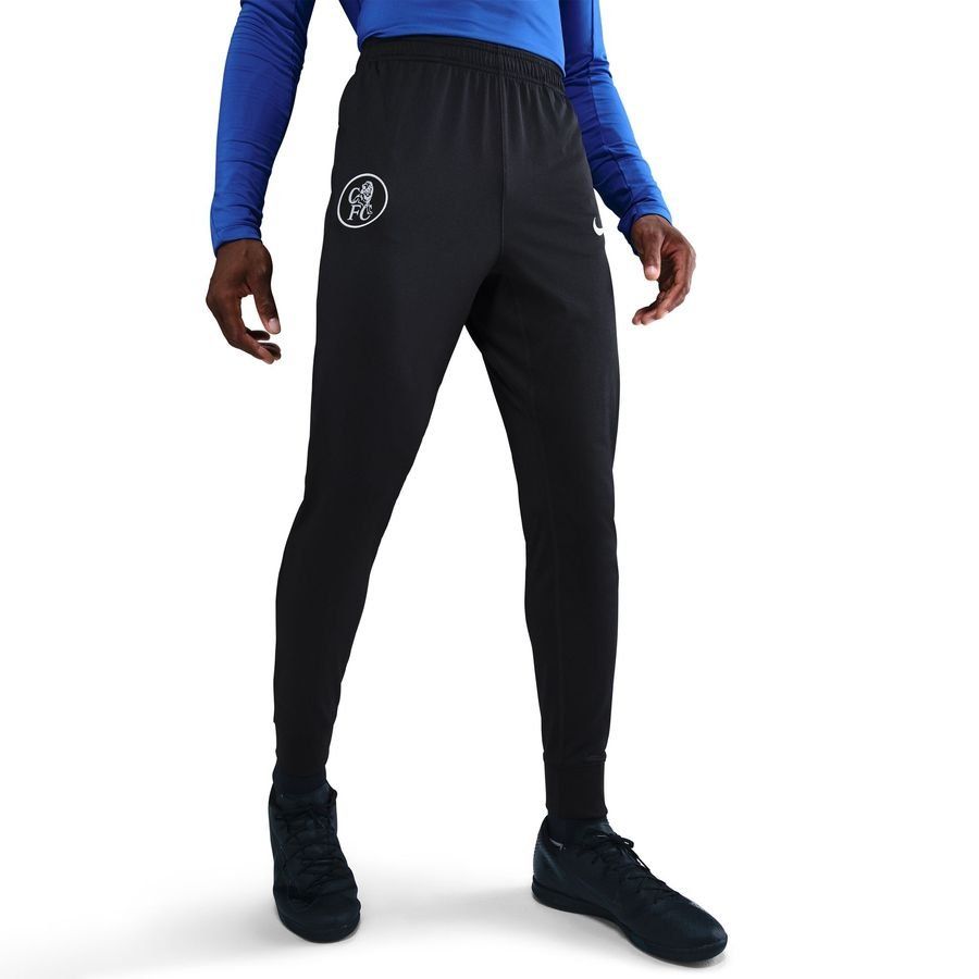 Chelsea Training Trousers Dri-FIT Strike 3rd - Black/Field Silver - Men's-SoccerKits Hub | Buy Soccer Jerseys Online